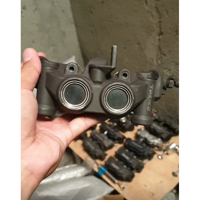 kaliper tokico zx model bulat set bracket m1speed