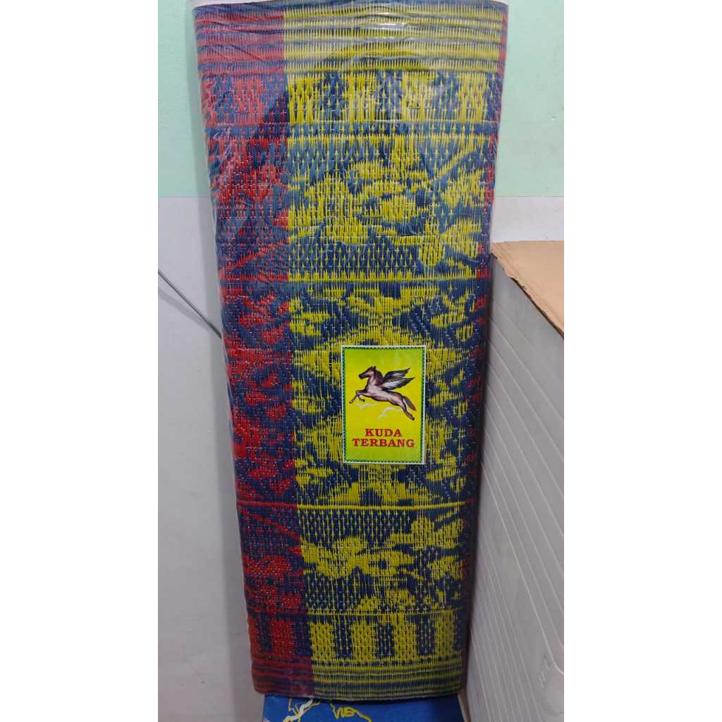 KARPET TIKAR GELAR / TIKAR PLASTIK / TIKAR ANYAMAN / TIKAR PIKNIK / ALAS LANTAI 195 x 200 cm