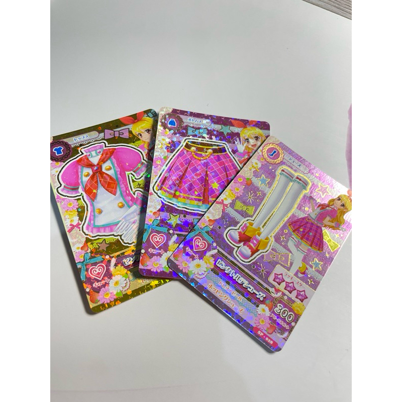 AIKATSU ICHIGO HOSHIMIYA PINK TORTE SET COORD