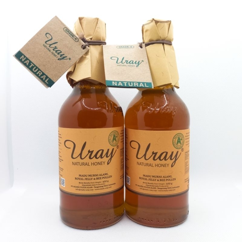 

Madu Uray Madu Lebah Hutan / 100% RAW NATURAL HONEY 450 gram