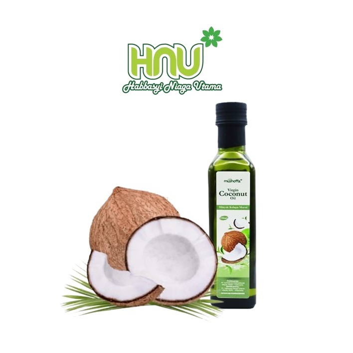 

HABBASYI NIAGA UTAMA - Mushoffa VCO Minyak Kelapa Murni Virgin Coconut Oil 250ml HNU