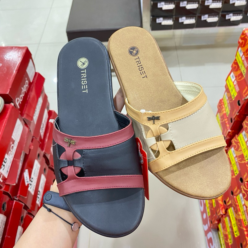 • TRISET • sandal selop wanita / sandal teplek