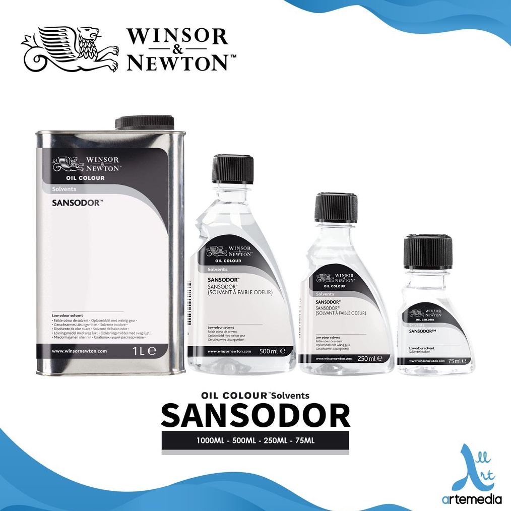 

Winsor Newton Sansodor Low Odour Solvent Oil Painting ART Y2I8