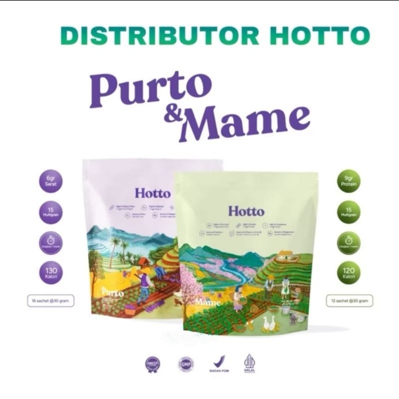 

Paket Bundle Hotto Purto & Hotto Mame