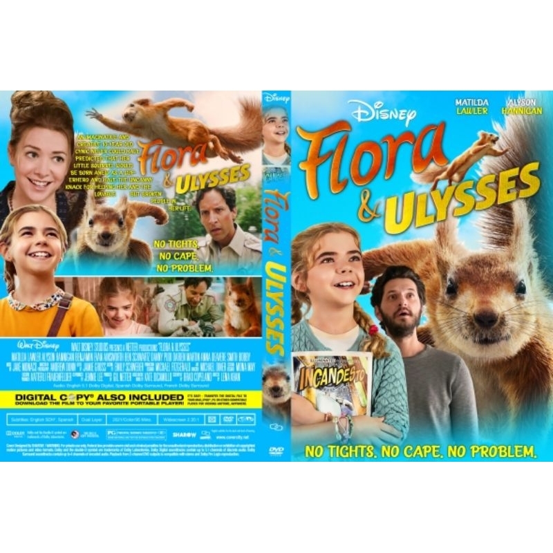 KASET FILM DISNEY FLORA & ULYSSES-FILM DISNEY-KASET TERBARU FILM DISNEY-KASET FILM KARTUN DISNEY-KAS