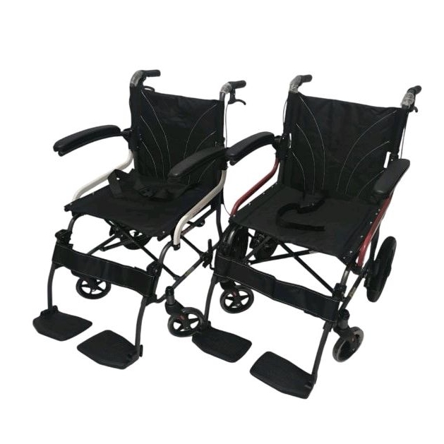 kursi roda travel ringan terbaru.terlaris.original.kursi roda kecil lipat travelling