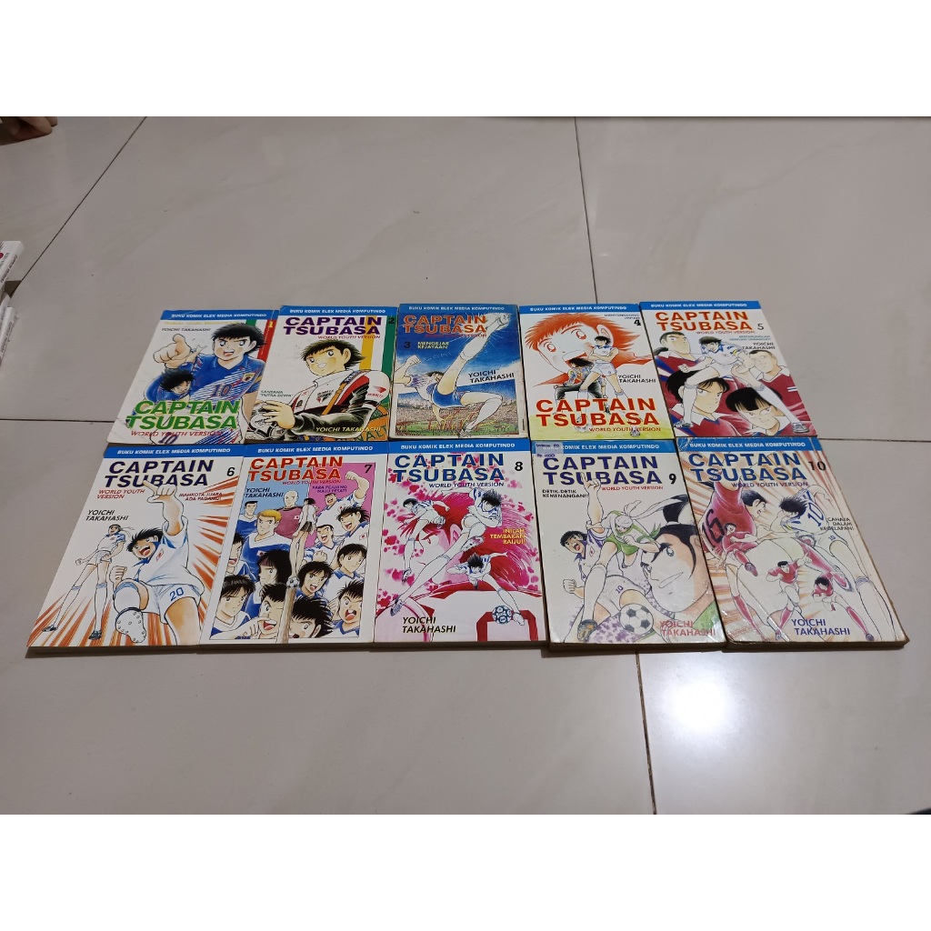 komik captain tsubasa world youth version 1 -18 Tamat