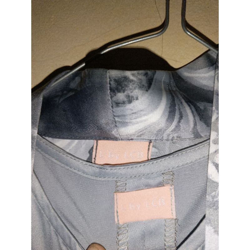 preloved lbylcb ASMA Abaya grey