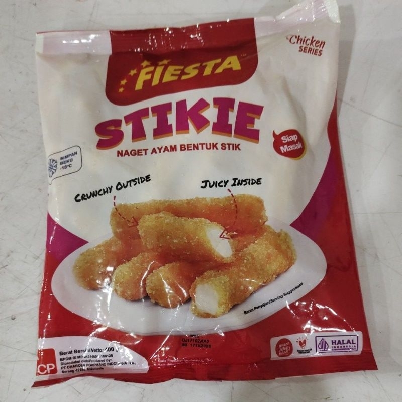 

fiesta nuget ayam bentuk stik 400gr