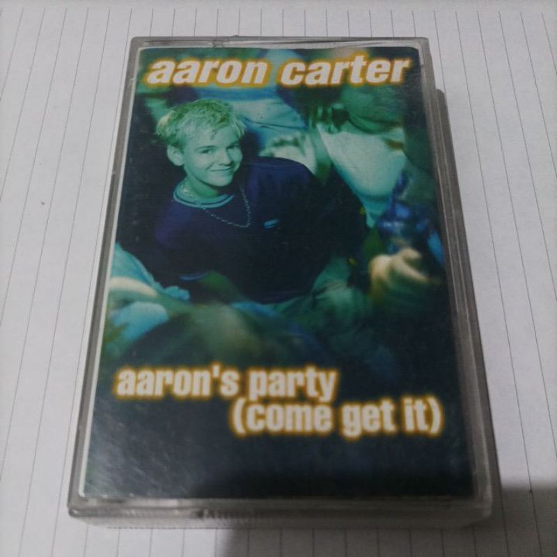 Kaset pita bekas "Aaron Carter : Aaron's Party (Come get it)"