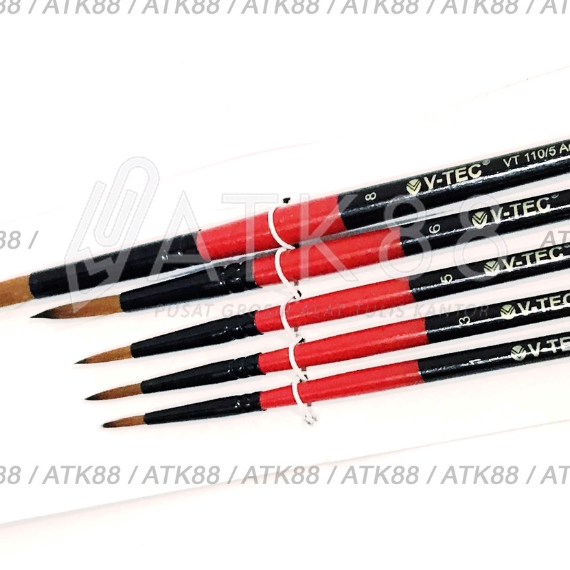 

Premium Kuas Vtec VT115 set 5