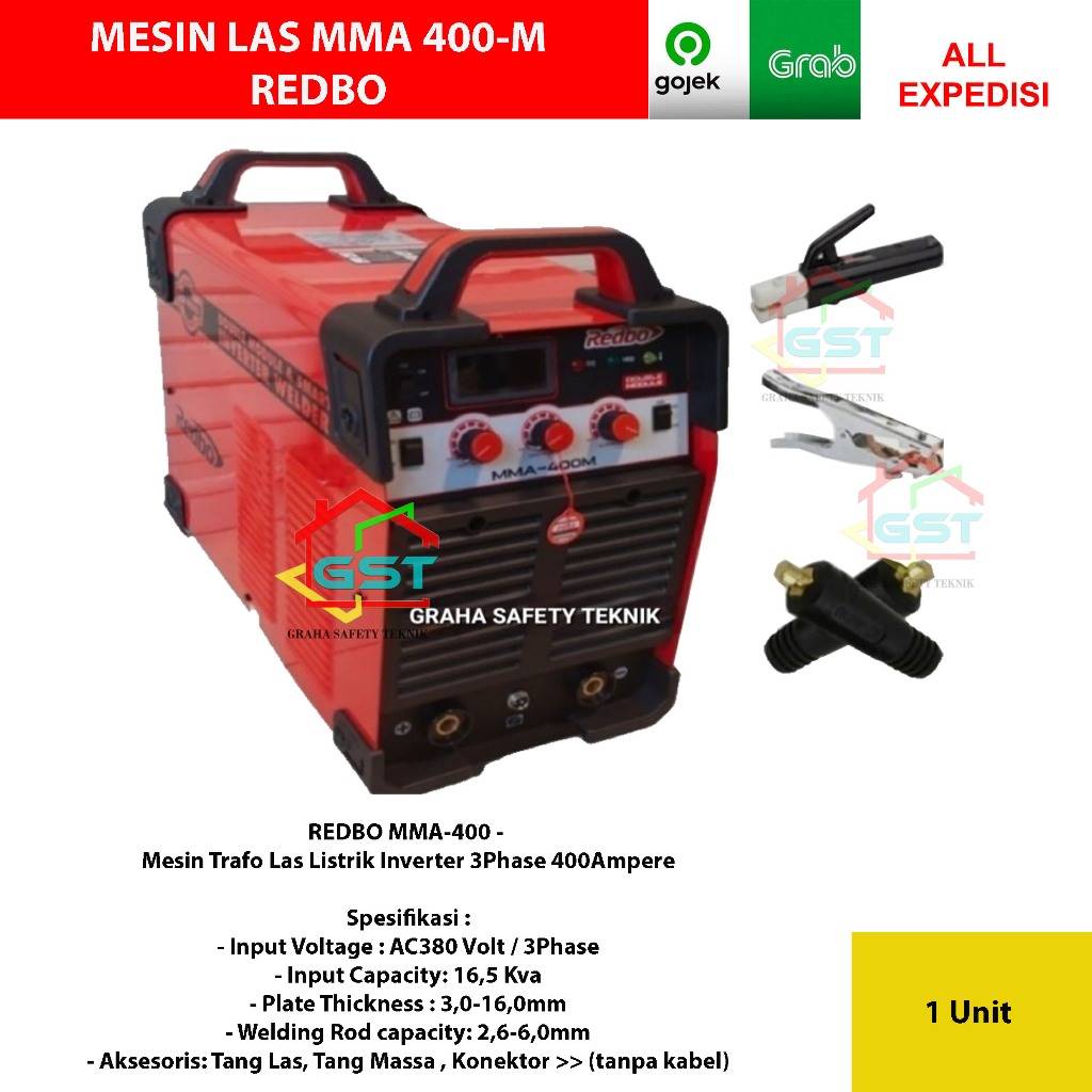REDBO mesin las mma 400 ampere inverter welding arc 400M