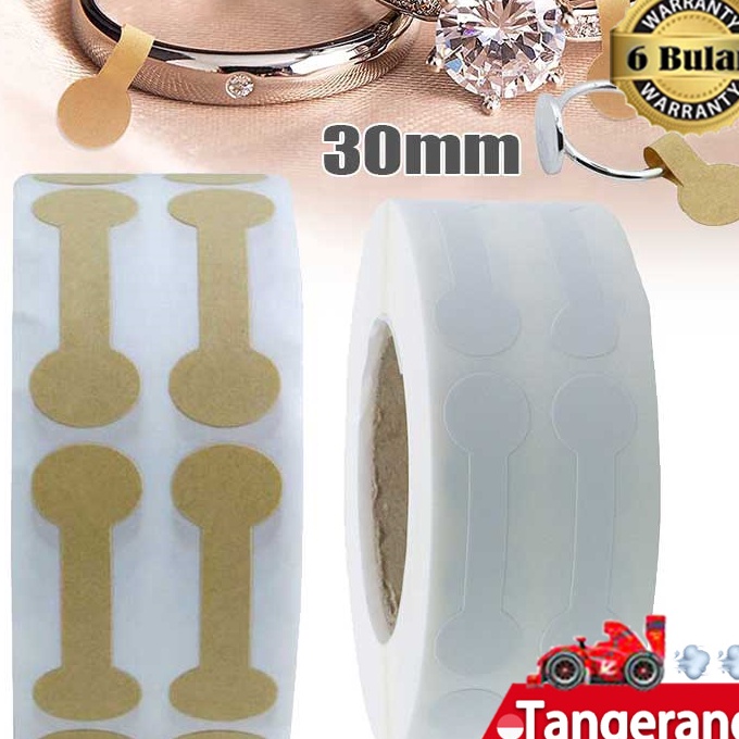 

Spesial pcs Label Perhiasan Gantung Label Label Label Stiker Perekat Diri Dumbell Tag Kalung Cincin Label Kes