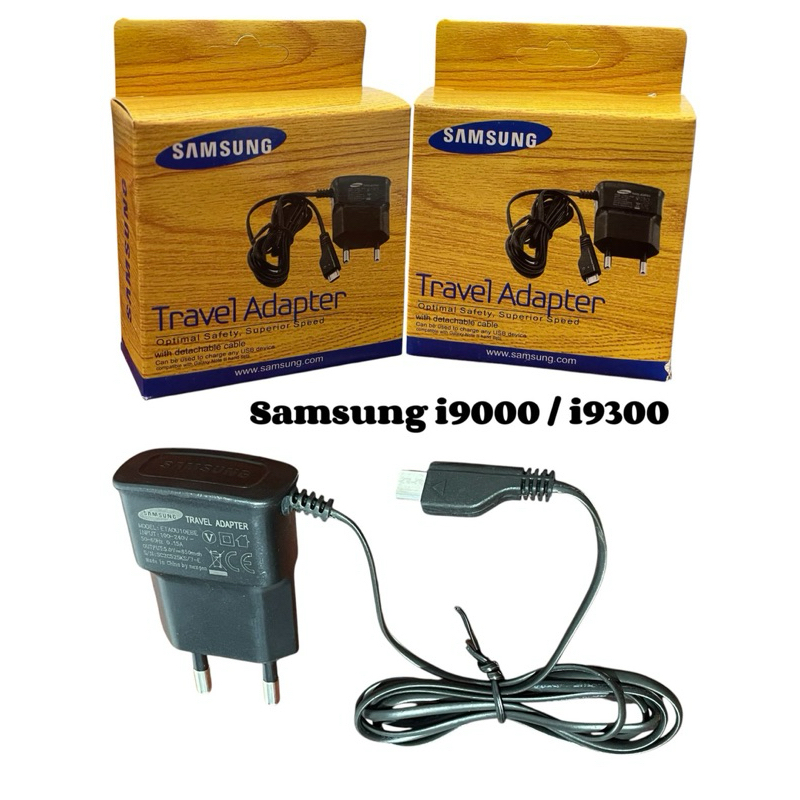 TC CASHAN SAMSUNG Power Adaptor Batok Kepala Travel Charger ORIGINAL Samsung i9000 i9100 i9200 i9300