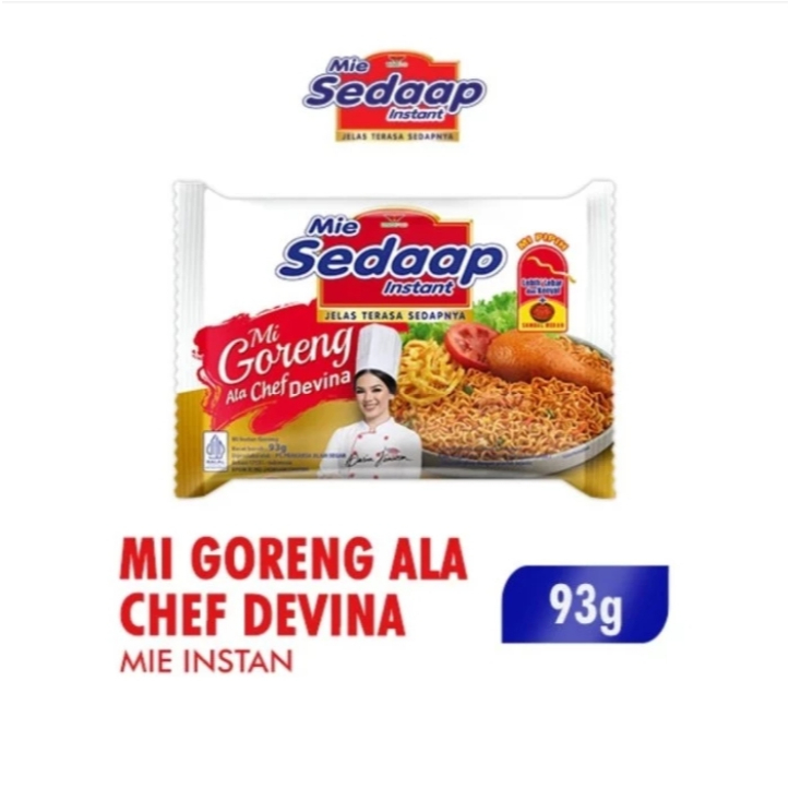 

MIE SEDAP GORENG ALA CHEF DEVINA 1 pcs