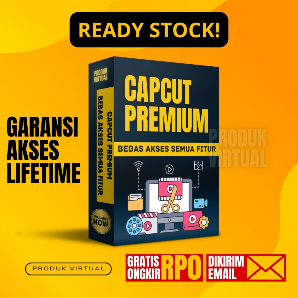 Capcut Premium (Lifetime Durasi Akun)