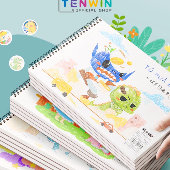 

Potongan Children Coloring Book Painting Book Buku Gambar 35 Lembar Kes Tebal Tidak Tembus Tenwin