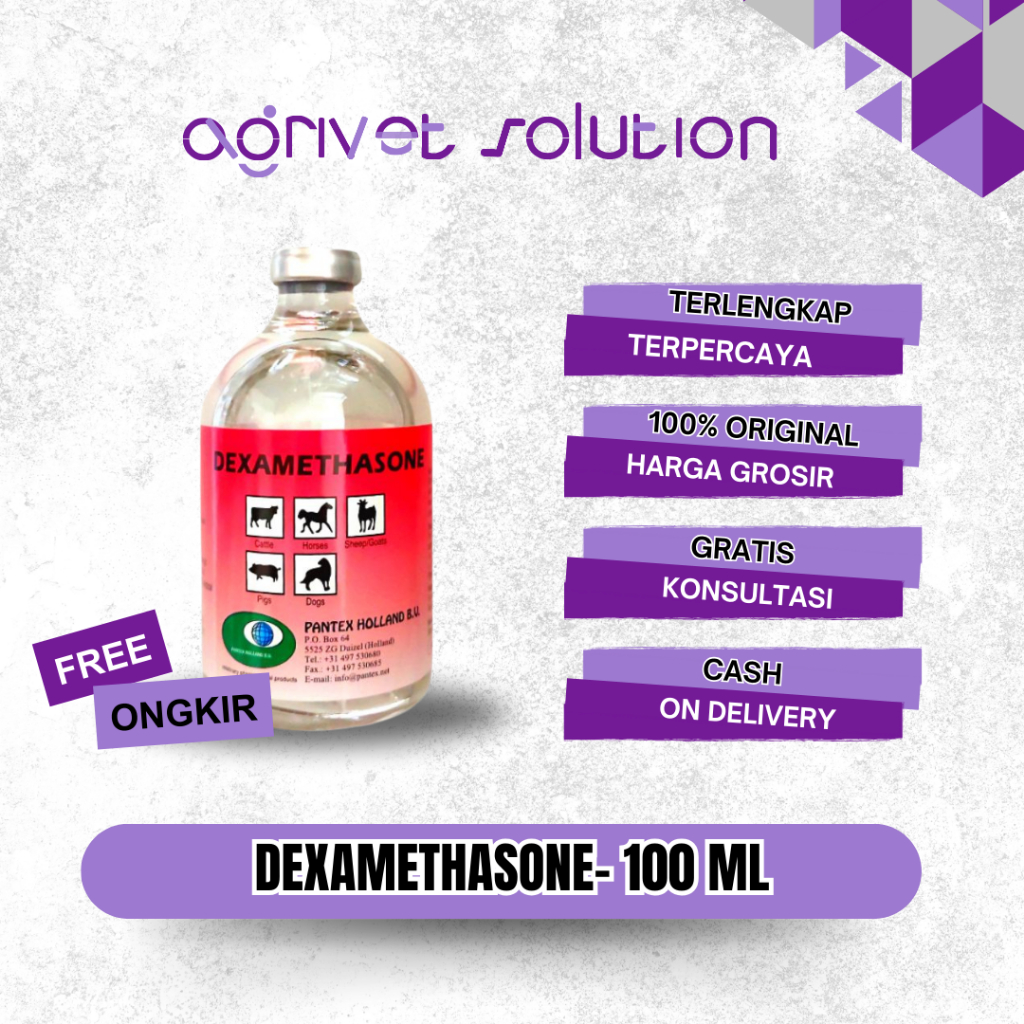 Dexamethason 100ml - Anti Inflamasi - Pantex Holland