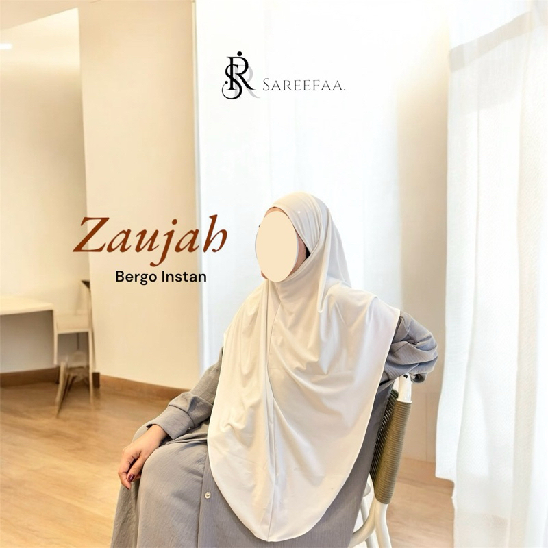 Zaujah Bergo Instan | khimar instan | hijab Malaysia