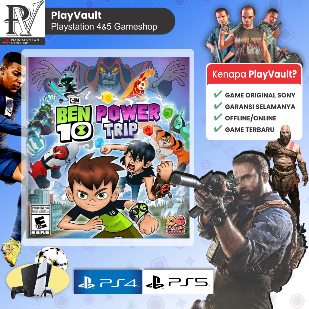 Ben 10 Power Trip PS4 PS5