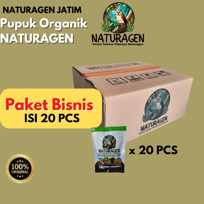 20 Bungkus Bio Organik Naturagen Pupuk Padi Pupuk Jagung naturagen malang naturagen malang naturagen