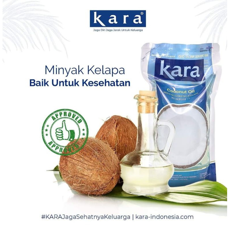 

KARA MINYAK GORENG KELAPA COCONUT OIL 2 LITER REFILL POUCH