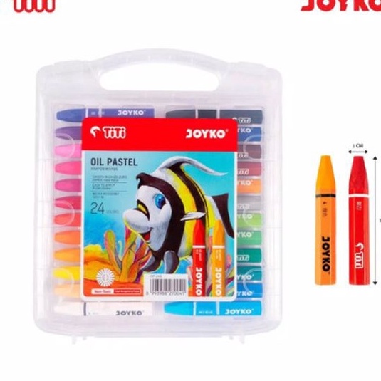 

Flash Sale KRAYON TITI 24 WARNA OIL PASTEL CRAYON JOYKO 24 W