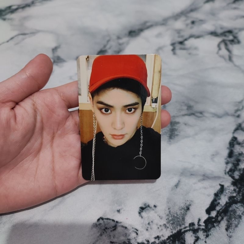 WANT TO SELL PHOTOCARD NCT JAEHYUN NCT 127 FIRE TRUCK CAP ORIGINAL