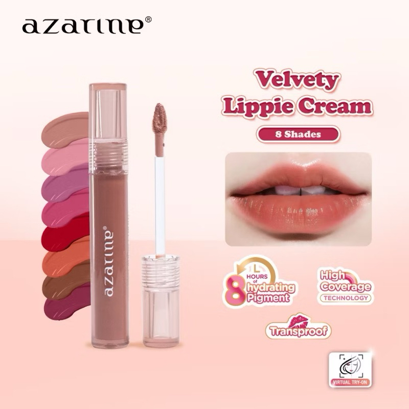 Azarine Velvety Lippie Cream | Velvet Lip Cream Azarine