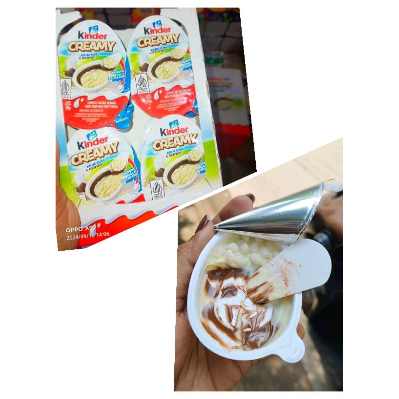 

Kinder joy creamy