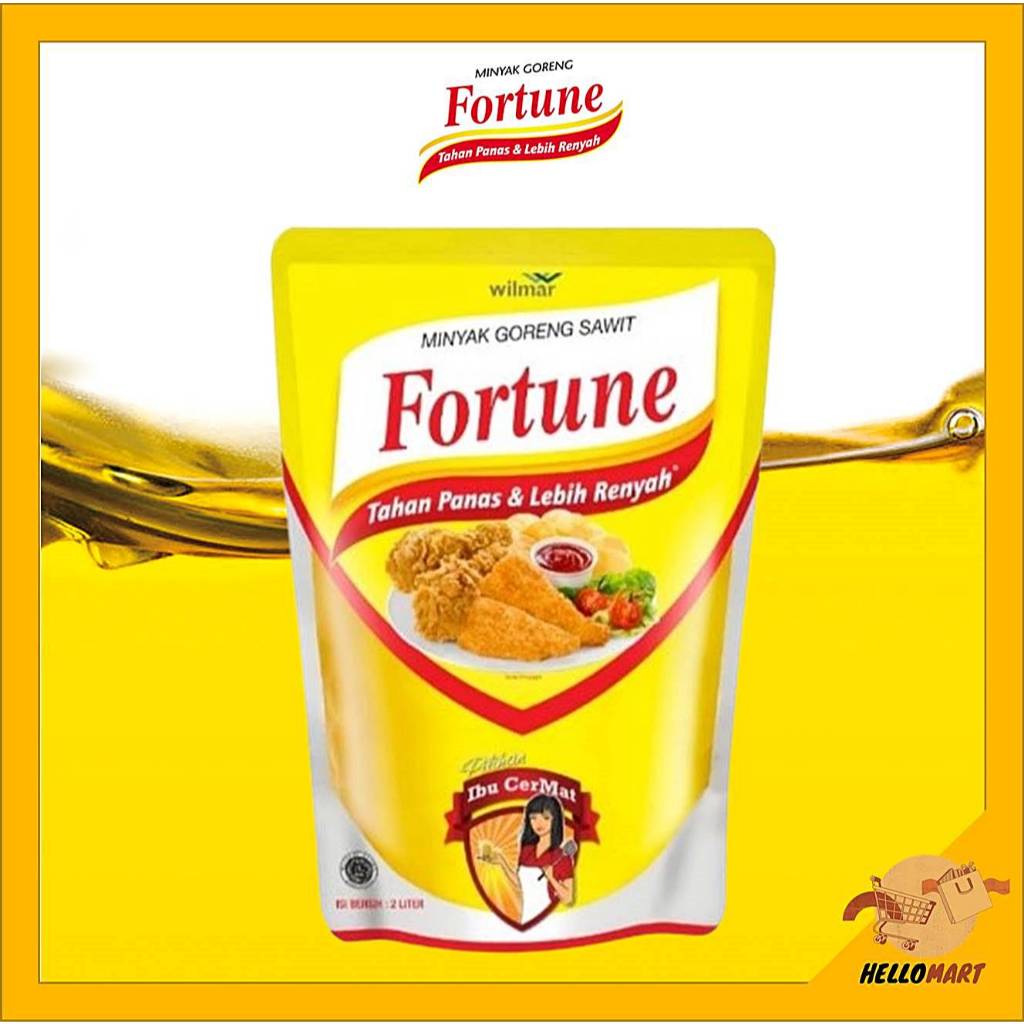 

ORIGINAL Minyak Goreng Fortune 2 Liter / HELLOMARTID