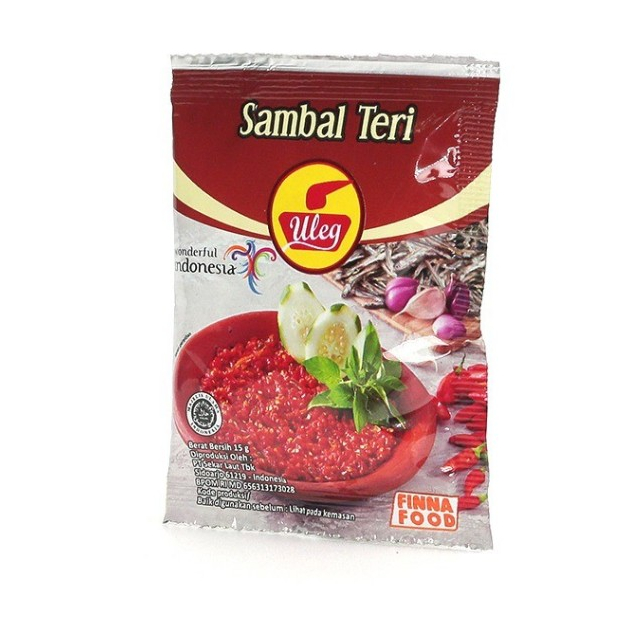 

Sambal Teri uleg sachet Finna Food