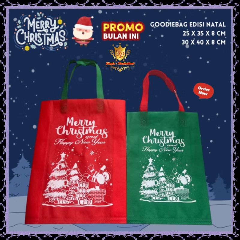 

Goodie Bag Natal & Tahun Baru (Uk: 25x35, 30x40 & Box 25x25)