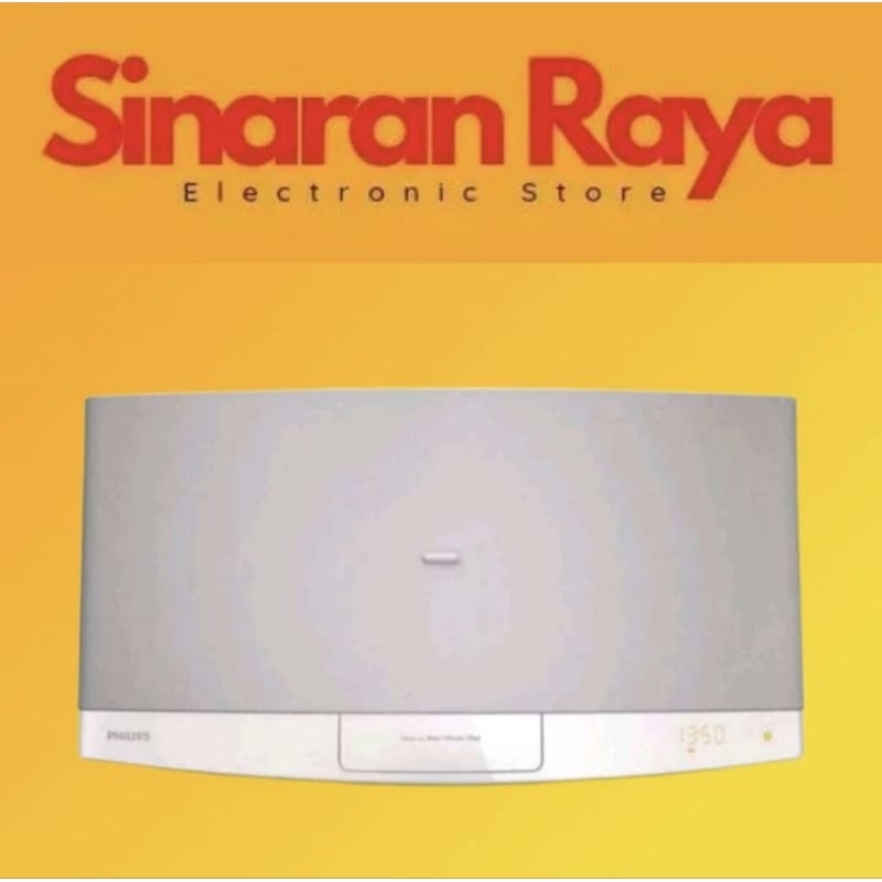 PHILIPS DCM2260 WHITE MINI HIFI SPEAKER