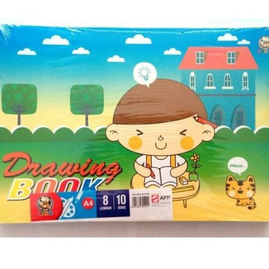 

KF7 BUKU GAMBAR A4 DODO PACK 1 BUKU DRAWING BOOK MOTIF FANCY