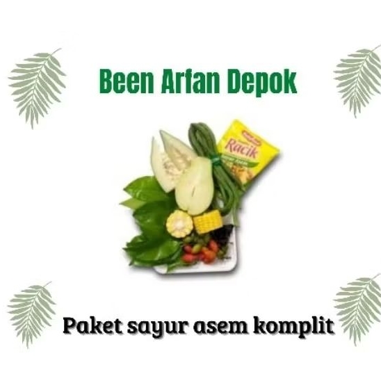 

Paket Sayur Asem Komplit