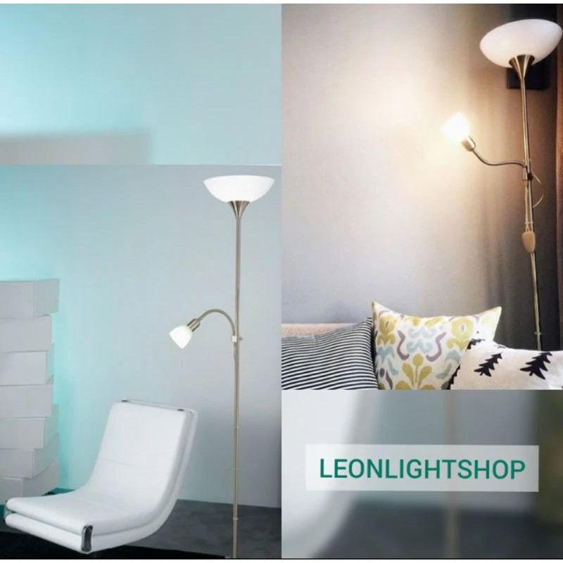 ACE HARDWARE LAMPU STANDING EGLO UP2/FLOOR LAMP/LAMPU SUDUT/ LAMPU TIDUR/ LAMPU BACA / LAMPU HIAS/AC