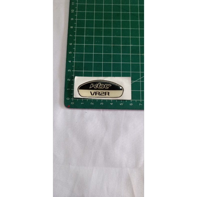 Stiker Helm Timbul Sticker Logo Helm Kbc VR2R
