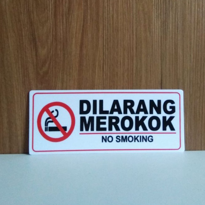 

KI3 Sn Label DILARANG ME NO SMOKING Akrilik Sn plat Dilarang me