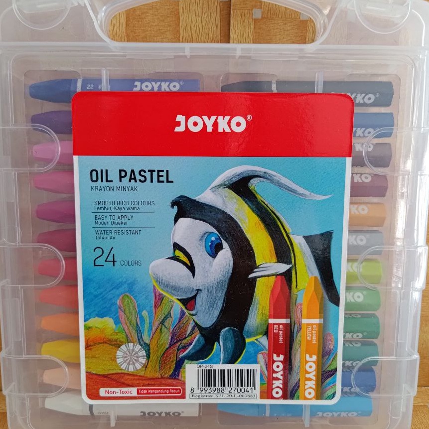

Murah Krayon Joyko 24 Warna Oil Pastel Joyko Crayon Joyko OP24S