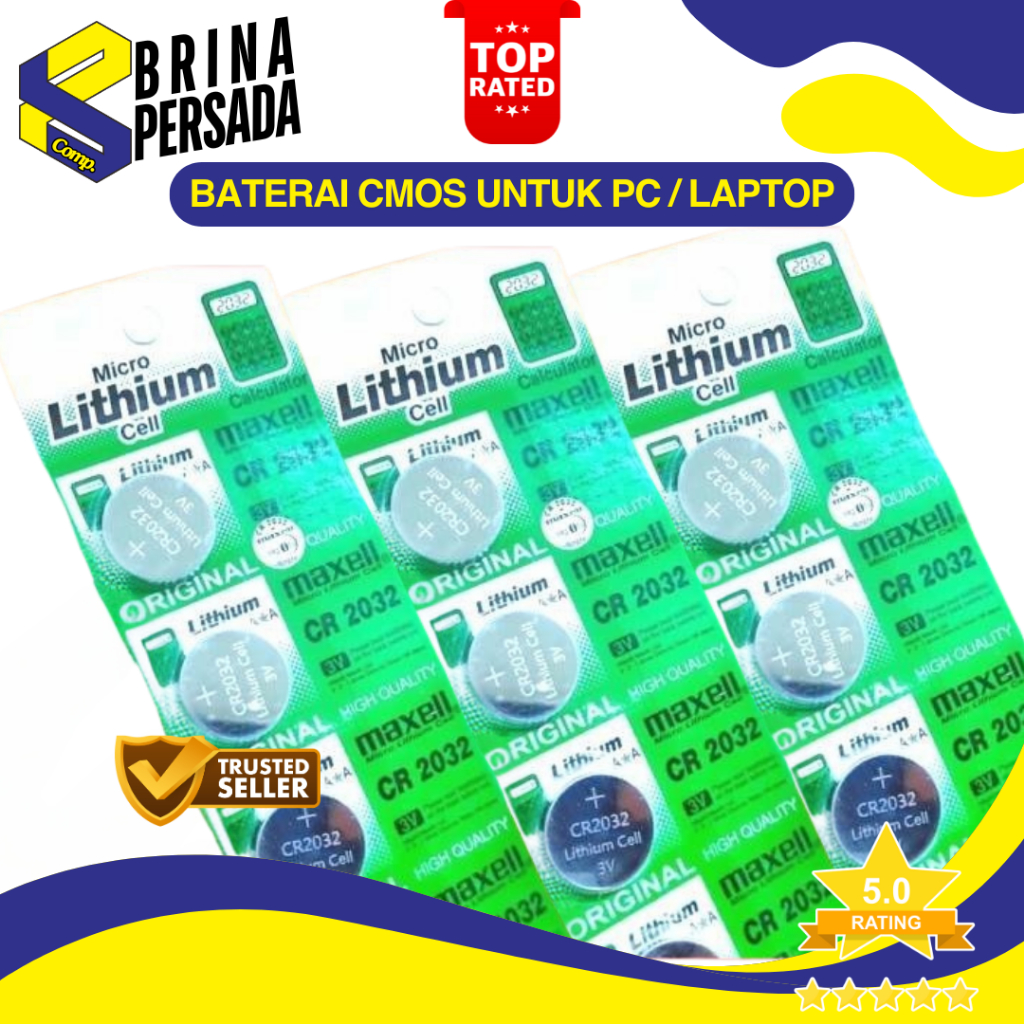 Baterai CMOS Untuk PC / Laptop