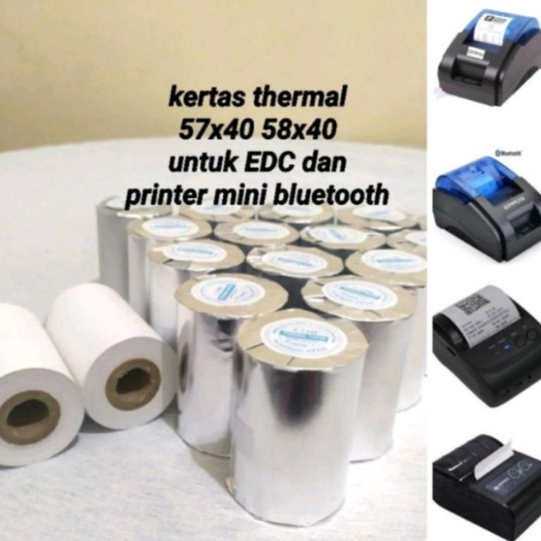 

Kertas kasir thermal Edc 5857x4 paket 1 pcs1 DUS ART X2N3