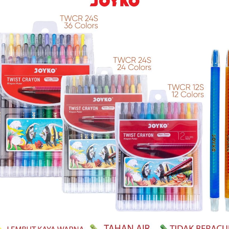 

FG2 Krayon Putar Twist Crayon Joyko TWCR