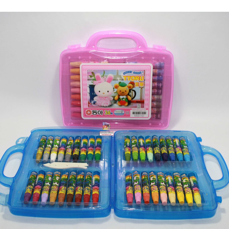 

KF7 Oil Pastel Crayon Donga 36 Warna Korea