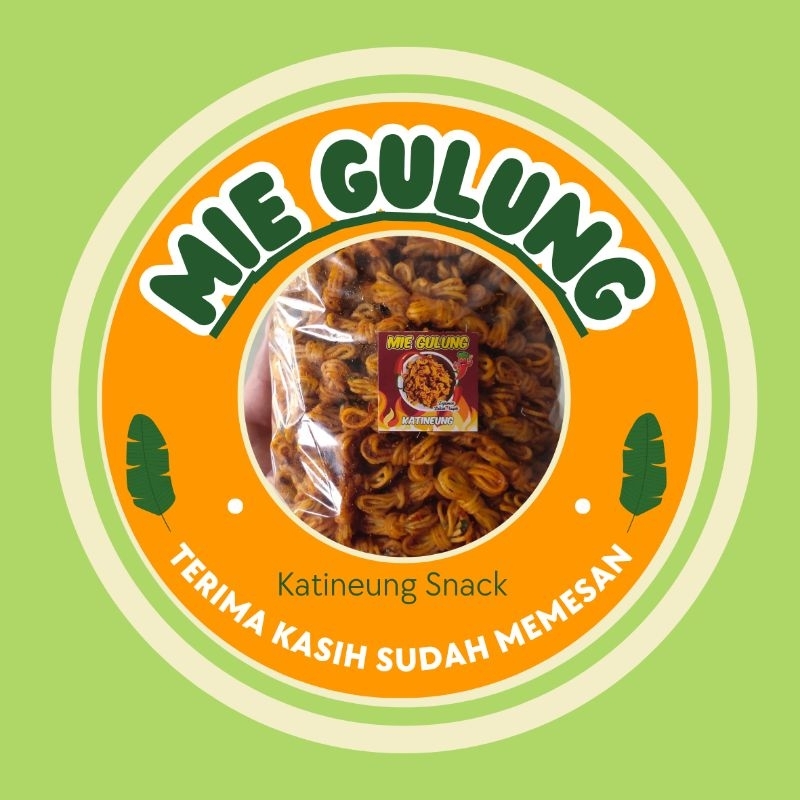

1000 gr MIE UWEL MIE GULUNG KATINEUNG Daun jeruk