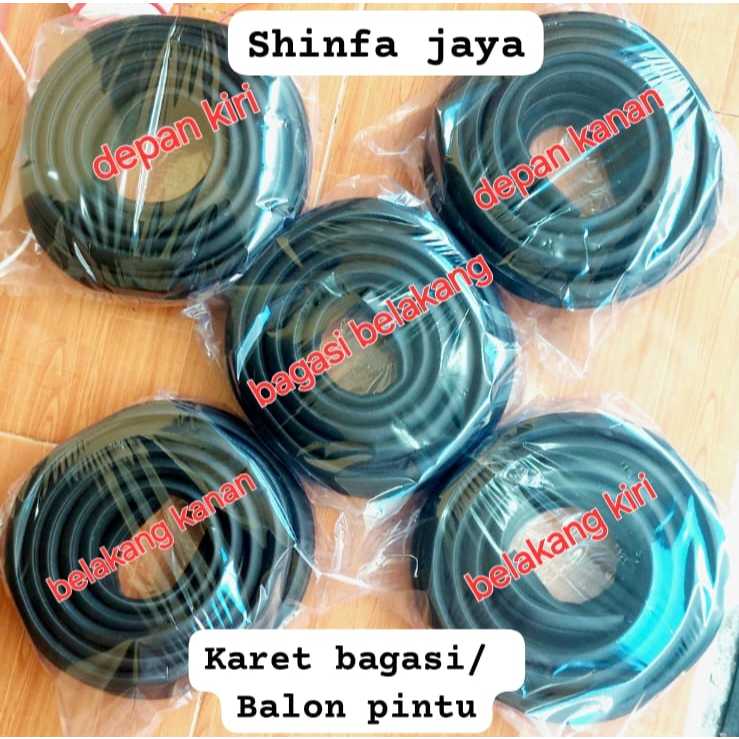 karet balon body pintu bagasi mobil honda hrv