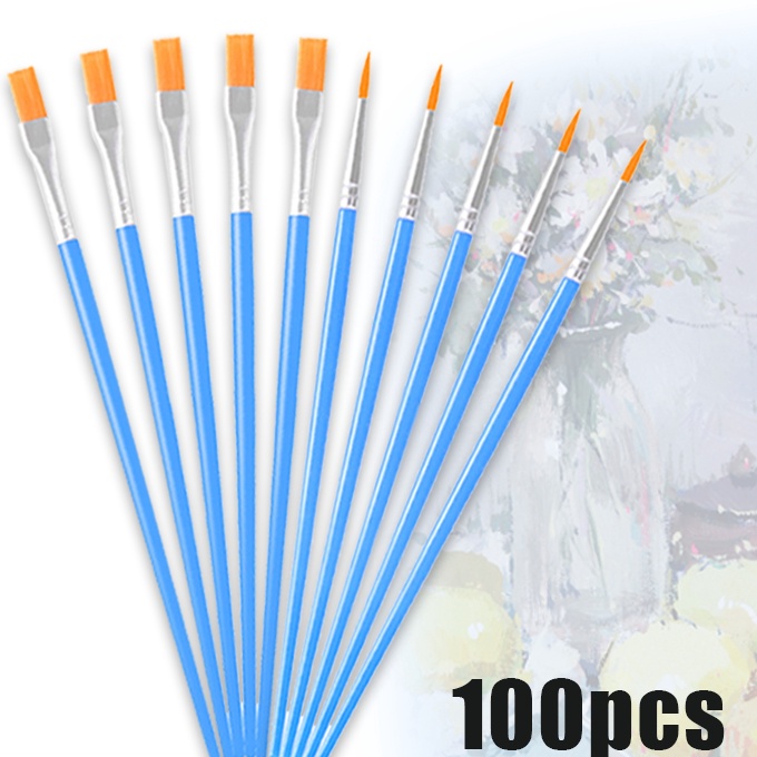 

Grosir 1pcs Kuas Lukis Akrilik Bulu Nilon Cat Air Paintbrush Akrilik Bulu Nilon Cat Air Kuas Cat Minyak