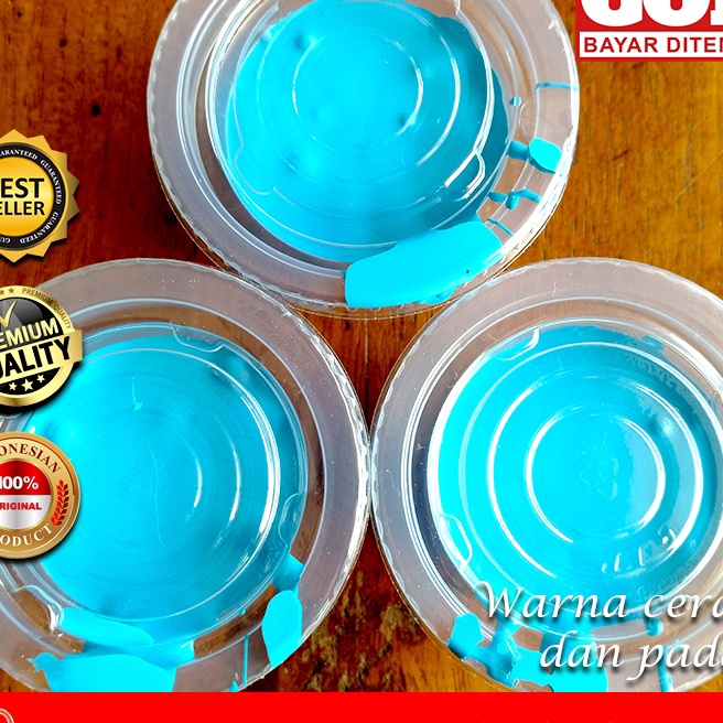 

FG2 CAT LAYANGAN WARNA BIRU MUDA CERAH LHT COLORS VARNISH CAT OFFSET