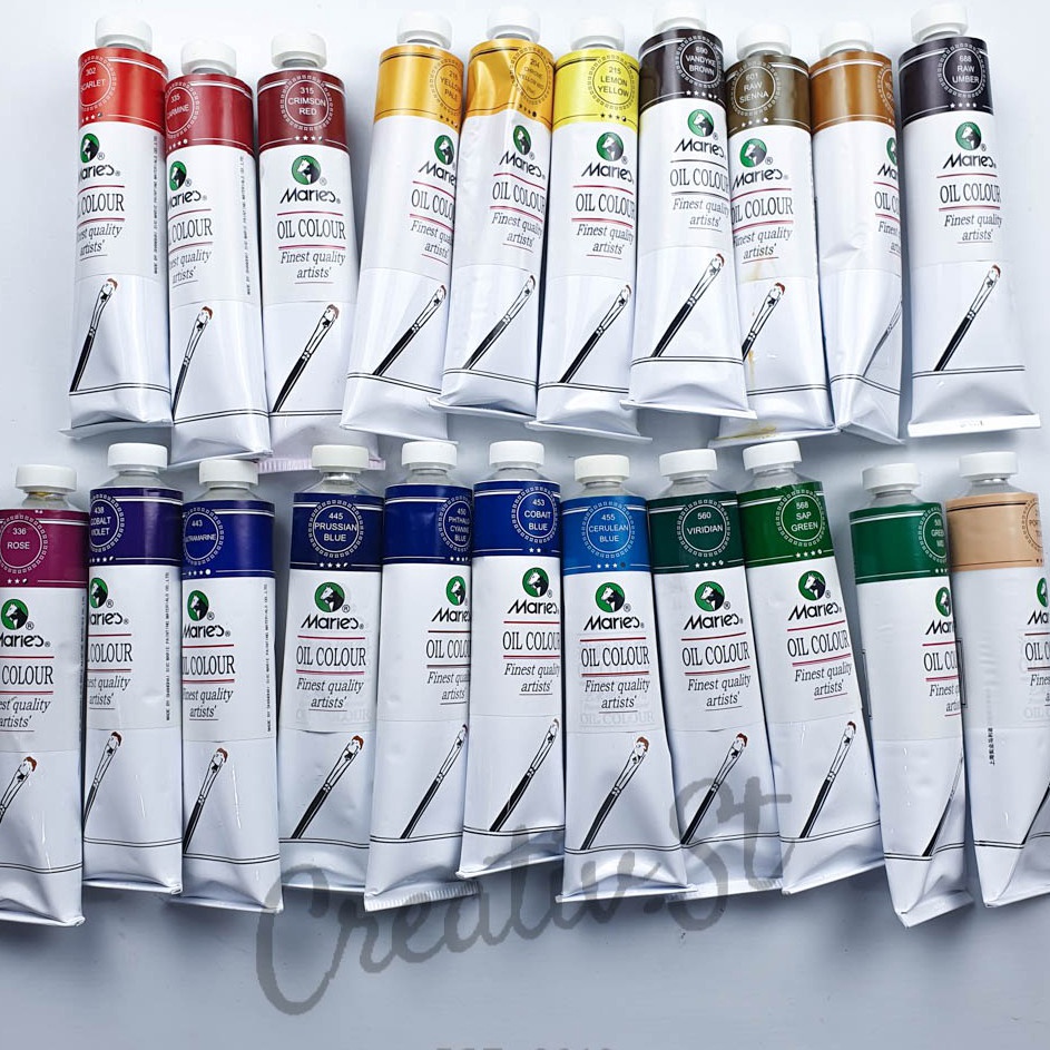 

KI3 MARIES Cat Minyak Single Color 17 Ml Oil MARIES Satuan Part 1 Oil Painting Paint