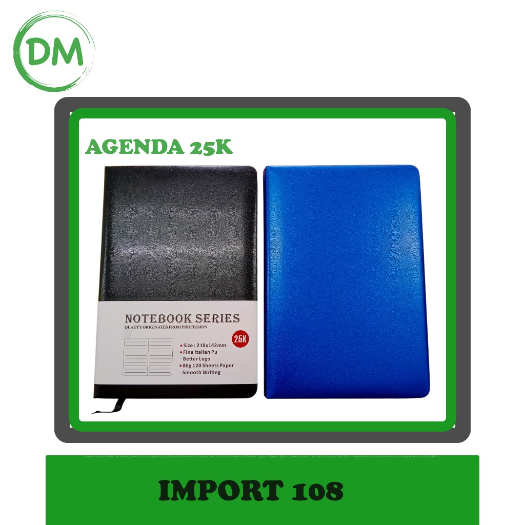 

108 25K NOTEBOOK BISNIS/ BUKU AGENDA/CATATAN